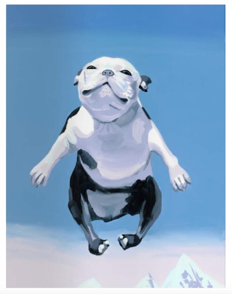 Christopher Winter, Do Dogs Dream of Flying?, 2023, Fine Art Print, 57,5 x 46 cm, € 890,-
